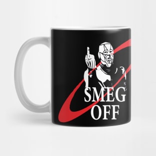 Red Dwarf Kryten Smeg Off Funny Mug